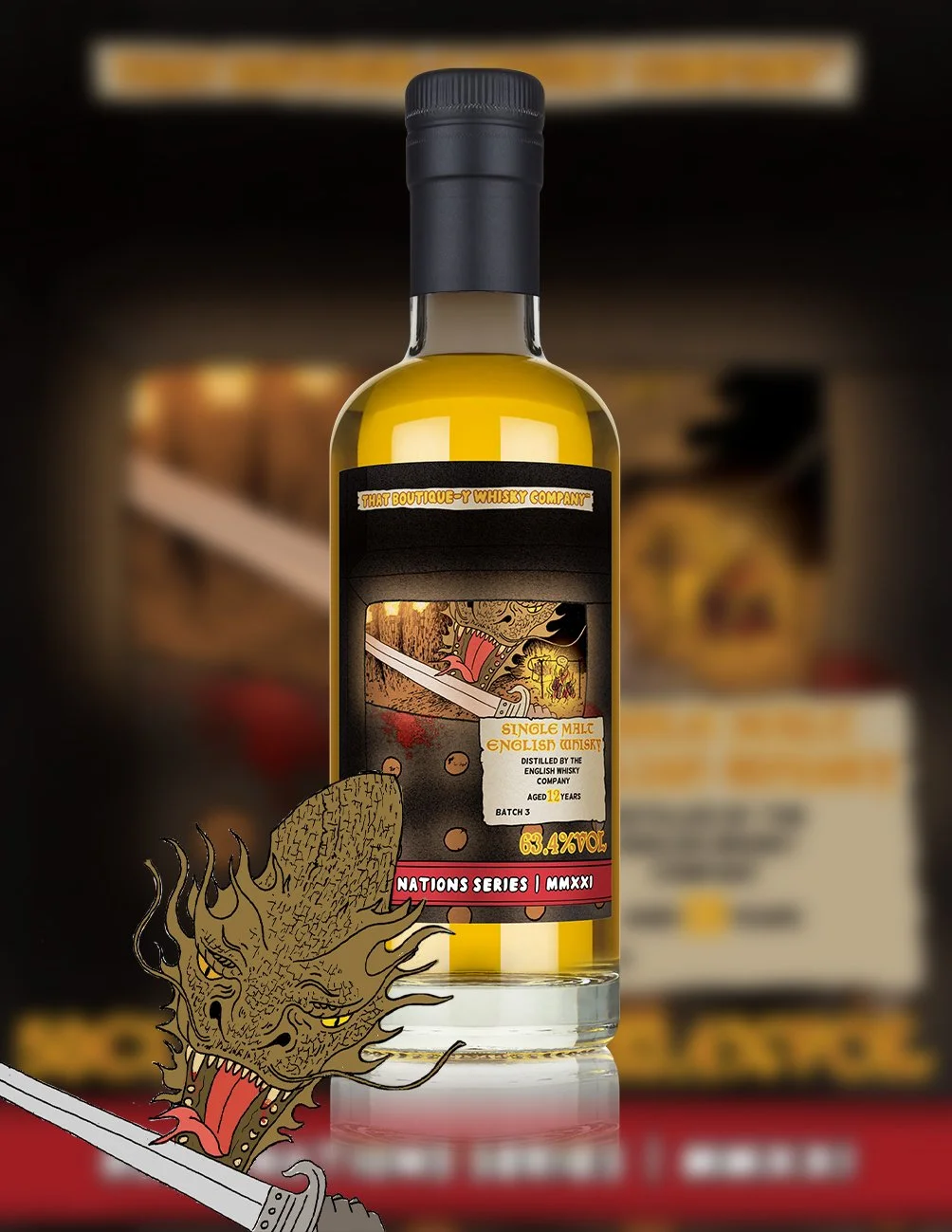 The English Whisky Co. Batch 3, 12 Year Old Single Malt — That